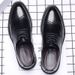 New Men's Block Business Casual British Formal Leather Korean Version Shoes Men's Breathable_vogvips.com