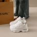 Shoes,Dad's Double Mesh Breathable Casual Sneakers,Women's Petite Height Increase_vogvips.com