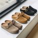 Lightweight Suede Loafers For Men – Breathable Mesh Lining, Low-Heel Casual Summer Shoes With PVC Sole And Round Toe_vogvips.com