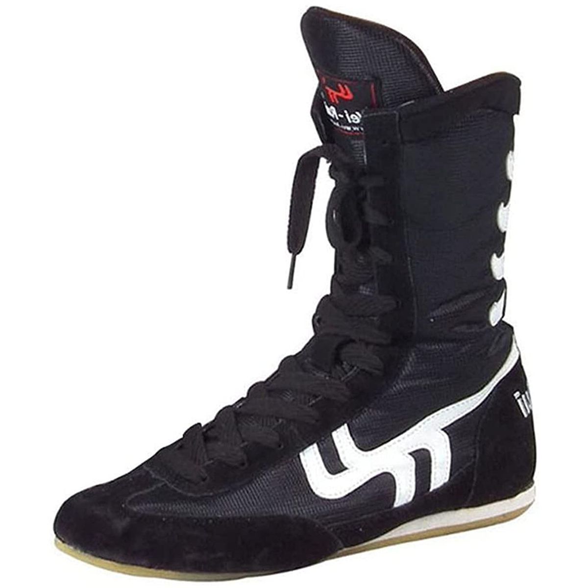 Ladies Boxing Footwear, High Top Boxers Trainer Wrestling Fighting Sneakers Breathable Boxing Boots For Women_vogvips.com