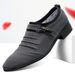 Men's business model British pointed pointed pointed pointed large casual shoes breathable foot canvas shoes Joker men's shoes Spring and Autumn Tide_vogvips.com