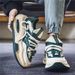 Men's Shoes Men's Shoes Fashion Leather Casual Shoes Sports Shoes Versatile Thick Sole Height Increase Comfortable Light Luxury Dad Fashion Shoes_vogvips.com