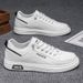 Men's Casual Slip-On Sneakers - Breathable Lightweight Round-Toe Shoes For Spring Summer Fall (White, Black, Beige)_vogvips.com