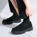Suede Retro Large-size 2025 Spring And Autumn New Round-toe Tassel Thick-soled Height-increasing Men's Loafers_vogvips.com