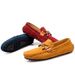 New Spring And Summer Le Fu Bean Men's Casual Lazy Shoes, Hot Selling, One Step Stepping, Lightweight Driving Shoes_vogvips.com