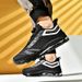 Extra Large Full Palm Air Cushioned Rotating Buckle Men's Sports High Quality Running Shoes_vogvips.com