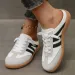 Women's Export Flat Bottomed Mules Spring And Autumn New Style Casual Back Strap Sneakers Lightweight Large Size White_vogvips.com