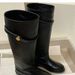 PURPLEMEE Small Gold Buckle Long For Women, Niche Design, Korean Style, Flat High Tube Riding Boots, Over-the-Knee_vogvips.com
