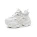 Dad Shoes Women's Thick-soled Inner Height Increase Casual Versatile Color Matching Rhinestone Mesh Sports Women's Shoes_vogvips.com