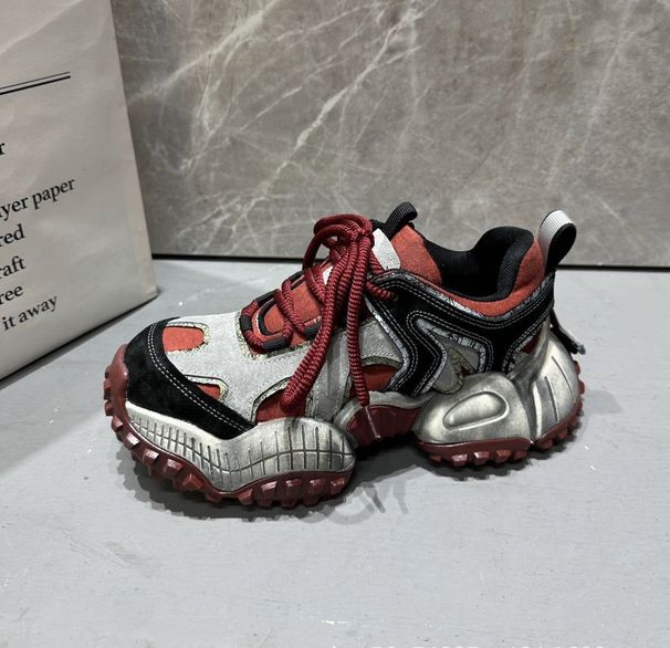 Fashion Men's Shoes Summer New Low Top Single Shoes Thick Soled Sports Casual Shoes Men's Fashion Height Enhancing Daddy Shoes Men_vogvips.com