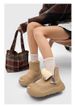 Warm Snow Boots For Men In Winter 2025, New Style With Plush And Thick Cotton Boots, Open Mouth Smile Couple Style Snow Cotton Shoes For Women_vogvips.com
