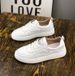 Luji Flat White Shoes Female Fashion Net Red Students All Kinds Of Casual Sports Soft Soles Plate Tide_vogvips.com