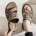 Men's For Home And Outdoor Activities, Lightweight, Soft Soled, Breathable, Beach Dual-use, Men's Sandals_vogvips.com