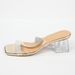 Flip-flops Women's Summer Square Slippers New High Heels_vogvips.com