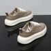 Men's Versatile Casual Sneakers Black Canvas Shoes Thick Sole Height Increasing Low Top Athletic Shoes New Summer Style_vogvips.com