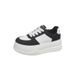 Senior Sense Thick Sole Small White Shoes Women Fashion All Tie Tie Belt Comfortable Light Leisure Sports Shoes_vogvips.com