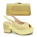 Fish mouth round head back tie chunky sandals and stick diamond dinner bag set_vogvips.com
