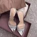 2025 Women's Transparent Rhinestone Stiletto Sandals, Large Size, European And American Spring/Summer New Solid Color_vogvips.com