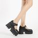 High Heeled Mary Jane Women's 2025 New Item Square Toe, Height Increasing, Small Leather Shoes, Sponge Cake Sole, Thick_vogvips.com