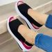 Summer Women's Wide Width Wedge Sandals - Adjustable Strap Platform Shoes With Open Toe, Comfortable Casual Beach Sandals_vogvips.com