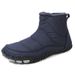 New Large Waterproof Snow Men's Winter Plush Thick Shoes Northeast Anti Cold Cotton Boots_vogvips.com