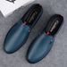 Men's Round Head Men's Casual Sleeve Loafers Work Shoes_vogvips.com