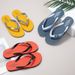Men's Flat Flip Flop Sandals Comfortable & Stretchy Suitable For Home Sleeper, Vacation, Resort And Beach Outdoor Shoes_vogvips.com