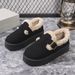 For Women In 25, A New Style Of Round-toed Warm Cotton Shoes For Outerwear_vogvips.com
