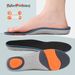Arch Support Insoles For Flat Feet & Overpronation – Cushioned Orthotic Shoe Inserts For Men & Women (Grey/Black, Sizes 35-46, All-Season)_vogvips.com