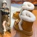 2025 Winter New Fleece-Lined Thickened Super Warm Thick-Soled Snow Boots High Tube Fashion Versatile Cute Student Plus_vogvips.com