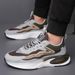 Summer New Flyknit Mesh Breathable Casual Sports Men's Versatile Lightweight Non-Slip Shock-Absorbing Running Shoes_vogvips.com