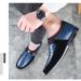 Men's Round-Toe Casual Dress Shoes Breathable PU Leather Lace-Up Comfortable Loafers For Daily Wear Large Size Men's Shoes_vogvips.com