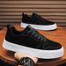 ..Men's Shoes, Sneakers, White Sneakers, Casual Shoes, Sports Shoes, Thick-soled Leather Upper_vogvips.com