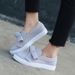 Women's Shoes Flat Loafers For Women Large Size Spring And Autumn Bowknot Shallow Mouth Single Shoes Thick Soled Casual Lazy Single Shoes_vogvips.com