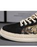 Canvas Men's Shoes, Summer Breathable, Sporty And Casual Low-top Board Shoes, Men's Corduroy Cloth Shoes With Soft Soles_vogvips.com