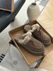 2025 Designer Women's Thick Soled Furry Slippers For Women To Wear As Outerwear New Autumn And Winter Height Enhancing Furry Cotton Slippers For Women_vogvips.com