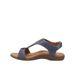 New Foreign Trade Model Cross-border Size 43 Large Flat European And American Women's Shoes With Velcro Strap Peep-toe_vogvips.com