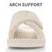 Crestar Women's Fuzzy Plush Slippers Lady Fashion Open Toe House Slippers Faux Fur Lined Slides Indoor Non-slip Cotton Slipper_vogvips.com