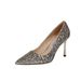 Stiletto Sandals Bridesmaid Crystal Shoes Spring Summer New Pointed Toe Sequin Bride Fashion High Heels Women Thin_vogvips.com
