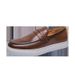 Low Top Loafers Round Head Casual Sports Leather Shoes For Men_vogvips.com