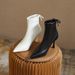 XYP-D Autumn Winter Leather Stretch Short Boots Pointed Toe Thin Heel Versatile Slimming High Heels Various Sizes_vogvips.com