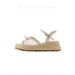 5.0cm Height Increase~ Thick Sole Petite Open Toe Wedge Sandals For Women With Bowknot Summer New Style Slippers_vogvips.com