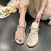 Women's Sandals 2023 Summer New Fashion Thick-soled Fairy High-end Ultra-soft Popular Forest Style Ins Trendy_vogvips.com