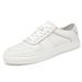 Large Size Men's Shoes Breathable Little White Shoes Men's Casual First Layer Shoes Sports Board Shoes Men_vogvips.com