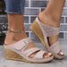 New Summer Wedge Plus Size Women's Stylish Sandals_vogvips.com