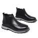 European Warm Series Brogue Martin High Top Yellow British Workwear Genuine Slip-On Mid-Top Short Boots Men's Leather Shoes_vogvips.com