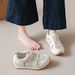 Little White Shoes Women's Hollow Casual Sports Versatile Board Shoes Street Shooting_vogvips.com
