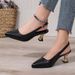 Foreign Trade Large Size Pointed Shallow Mouth Closed Toe Fashion Sandals For Women 2025 Summer New Versatile High_vogvips.com