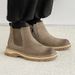 European Warm Series Genuine Leather Martin For Men 2025 British Style Versatile Korean High-top Work Slip-on Men's Boots_vogvips.com