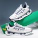 Spring And Summer TikToFashion Sole Sports Soft Elastic Popcorn Running Mesh Breathable Casual Trendy Shoes_vogvips.com